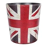 KAILIKETIY 1Stk Mülleimer aus Leder im Freien Container Mülleimer Küche Lagerung Körbe wohnung dekoration garbage disposal bathroom trash can behälter Retro-Mülleimer Haushaltsabfalleimer