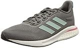 adidas Damen SUPERNOVA W Laufschuhe, grey four/halo mint/rose Tone, 37 1/3 EU