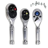 Ratschenschlüssel Satz | Umschaltbares 72-Zahn Werkzeug Aus Chrom-Vanadium-Stahl Für Mechaniker - Ratsche Set Mit Antrieb - Für Die Assemblierung Von Mechanischen Baugruppen Und Die Instandsetzung Von