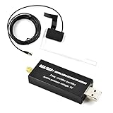 Podofo DAB/DAB+ Dongle USB Adapter mit Autoscheibenantenne, Universal für Android Autoradio Player, mit DAB APP, Digital Signal Radio