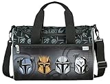 Scooli - Star Wars Sporttasche für Kinder - 23 x 35 x 16 cm - geräumiges Hauptfach - Verstellbarer Schultergurt - Zubehör für die Schule - Umhängetasche