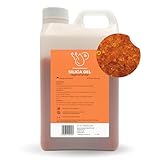 Silica Gel Trockenmittel 2LBS – wiederverwendbar im Kanister mit Farbindikator (orange zu grün) – Silikagel Beads zur Luftentfeuchtung & Filament Trocknung