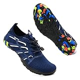 Mabove Strandschuhe Badeschuhe Wasserschuhe Herren Damen Schnell Trocknen Surfschuhe Schwimmschuhe Barfussschuhe Aquaschuhe(Blau 1909,44 EU)