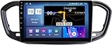 Generisch Auto-Audioempfänger, Android 12-Autoradio für L-ada Vesta 2023, Digitale Medienempfänger, GPS-Navigation, Autoradio, 9-Zoll-Multimediaplayer mit 4G 5G WiFi SWC Touched GPS-Navigation