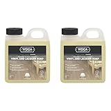 WOCA Vinyl- und Lackseife 1 Liter | Reinigung von Vinyl, Laminat und lackierten Parket-Böden (Packung mit 2)