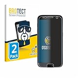 BROTECT (2 Stück Anti-Spy Blickschutzfolie für Samsung Galaxy S7 Privacy Screen Protector [Displayschutz-Folie, Sichtschutz, Blaulichtfilter]