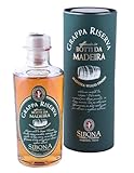 Grappa Sibona Botti da Madeira 50cl – In Madeira-Fässern Gereift – 40% Vol – Aromatisch, Weich und Exotisch – Italienischer Premium-Edelbrand – Fassgereifte Spezial-Editi
