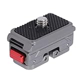 RASTKY Schnellwechselbasis für Action-Kamera, Leichte Magnethalterung mit 1/4-Zoll-Schraube, Faltbare Schnittstelle, Kompatibel mit Pro 2, Pro X4, X3, X2, GO3