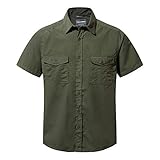 Craghoppers Herren Kiwi-Kurzarmhemd Für Wander-Shirt, Cedar, L EU