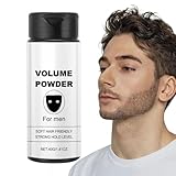Texturpuder Für Männer, Herren Haar Pulver, Styling Pulver, Voluminisieren Texturisieren Natürliches Look Styling Pulvers, Pflegeprodukte Für Sofortvolumen Für Termine