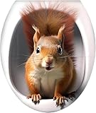 Deko Aufkleber WC Deckel Toilettendeckel 3D Wilde Tiere Toilettensitz Aufkleber 29CM PVC WC Deckel Bad Klo Aufkleber Sticker Umweltfreundliche PVC-Aufkleber Für Toiletten Für Badezimmer WC Zubehör