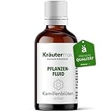 NEU! Kräutermax Kamillen Tropfen | Kamillen Pflanzenfluid als ideale Ergänzung zu Kamillen Tee oder Kamille Konzentrat | Kamille Natürlich Vegan nach Kräutermax Manier | Kamille Extrakt 1 x 50ml