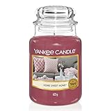 Yankee Candle Duftkerze im Glas (groß) | Home Sweet Home | Brenndauer bis zu 150 Stunden | Perfekt zum Muttertag | Geschenke für Frauen