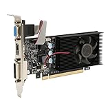 Spiele-Grafikkarte, PCI Express 810 MHz 1000 MHz 2560 X 1600 Computer-Grafikkarte, VGA-DVI-HDMI-Schnittstelle, für HD-Video-Office-Nutzung