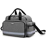 Trunab Tasche für medizinische Versorgung, Krankenschwestertasche mit Griff und Schulterriemen für die Gesundheitsversorgung zu Hause, Besuch von Krankenhäusern, Reisen oder Notfallveranstaltungen