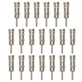 FIXOSHEE 20 Stück Autoradio Antennenadapter Stecker Iso zu Din Kfz Radioanschluss Kompakter Auto Antennenstecker mit Werkzeugloser Montage für Verbesserten Fm Empfang