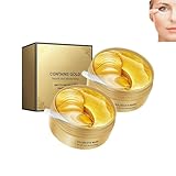 2 Schachtel Augenpads Gegen Augenringe, Kollagen Augenpads Gegen Augenringe, Anti Aging Augen Feuchtigkeit Pads, Gegen Tränensäcke Falten Augenringe Pads, Augenringe Entfernen, Augenpflege