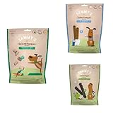 Funktionssnacks Bundle aus Sammy´s Gelenkhappen 2 x 350 g| + Sammy´s Zahnstengel |Kauriegel Snack für Hunde| 2 x 300 g + Sammy´s Zahnriegel Lecker Duftende Kauriegel für Hunde| 2 x 250 g