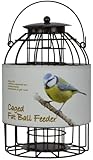 Green Jem BF16 Futterspender für Wildvögel, Kuppelkäfige, zur Abschreckung von Eichhörnchen und auch größeren Gartenvögeln wie Tauben und Tauben, Hammerschlag