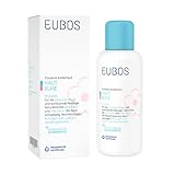 EUBOS HAUT RUHE | Pflegeöl | Intensive Pflege für sehr trockene, raue und gereizte Kinder- und Babyhaut | Beruhigt und mindert Juckreiz | pH-hautneutral | Klinisch und dermatologisch getestet | 100ml