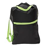 VICASKY Kinderwagen Aufbewahrungstasche Kinderwagen-Reisetasche Sitzsack Wickeltasche Handtasche, Umhängetasche Tragbare Transporttasche Faltbare Tasche Gepäck Tragen Oxford-Stoff Black
