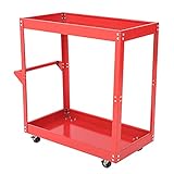 Mobiler Werkzeugwagen für Heimwerker und Auto-Werkstätten – vielseitiger Servicewagen, einfach zu manövrieren, perfekt für Werkzeuge und Ausrüstung