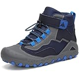 Mishansha Wanderschuhe Jungen Leicht Trekkingschuhe Kinder Outdoorschuhe Flexibel Atmungsaktiv Sportschuhe Wanderstiefel Marineblau 28 EU