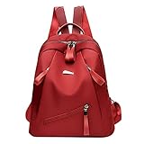 Zofedap-Rucksack-Daypack-Tagesrucksack Damen Herren Tasche Wasserdicht Backpack Laptop Rucksäcke Business Business Camping Wandern Arbeit Laptop City Rucksäcke Damen Rucksäcke Damen Klein Schwarz