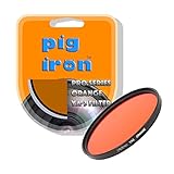 Pig Iron Orange YA3 Pro Filter Kontrastverstärker für Schwarz-Weiß-Fotografie Spezialeffektkameraobjektivfilter (39 mm)