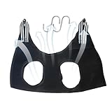 ycezw Hängematte für Hunde zum Schneiden von Nägeln, Hängematte für Hunde, verstellbarer Helfer für Hängematten, atmungsaktive Hängematte für Haustiere, zum Schneiden der Nägel