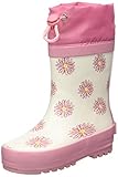 Playshoes Unisex Kinder Gummistiefel Zugband Regenstiefel, Margariten, 31 EU