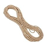 DINHEAROM Natürliche Sisal Rope für Katzenkratzbaum DIY Robustes Katzenseil für Kratzsäule und Kletterturm Minimalistisches Design für Katzen Platzsparend und Vielseitig für Indoor