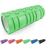 ActiveForever Faszienrolle Massagerolle Fitnessrollen Schaumstoffrolle Fitness Sport Sechs Farben Sind Erhältlich (Grün)