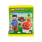Lego Minecraft Mini-Set – Steve & die Mooshroom-Kuh Entdecke die geheimnisvolle Pilzinsel!