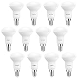 LVWIT E14 LED Lampe Warmweiß 7.2W, 806 lm Reflektorlampe 2700K, E14 LED Reflektor R50 Strahler ersetzt 60W Glühbrine, 12er Pack