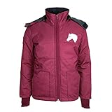 MS-Trachten Kinder Winter Reitjacke Mia maroon warm gefüttert (134/140)