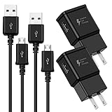 Adaptives Schnellladegerät mit 1,5 m Micro-USB-Kabel-Set (2 Packungen)