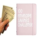 Yaztauho 100 Tage Sparplan Ordner - 100 Sparherausforderung Buch | Geld Organizer für Einkommensverfolgung Budgetverwaltung Barzahlungsmanagement