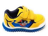 Geox Baby-Jungen B LIGHTYLOO Boy A Sneaker, Yellow/Sky, 20 EU