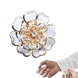 kinrguiyuez Damen hülsen,Vintage DIY Metall förmige Kleiderdekoration - Hemd Sakko Cover Verzierungen - Für Frauen und als