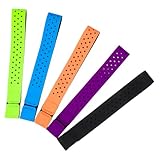 Gogogmee 5 STK Armband zur Überwachung der Herzfrequenz beim Laufen Herzfrequenzgurt Herzfrequenz-Monitorband Herzfrequenz-Brustgurt Verstellbarer Armgurt Herzfrequenz-Geräteband