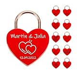 Liebesschloss, Schloss mit Gravur, Valentinstag, Hochzeitsgeschenk personalisiert, Herz Gravur, Einzugsgeschenk, Liebesschloss mit Gravur, Valentinstag, verschiedene Motive