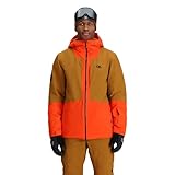 Outdoor Research Herren Snowcrew Jacke - Schnee & Ski Isolierte Jacke, Wasserdicht & Windabweisend, Helmkompatible Kapuzenjacke, Gewürz/Bronze, XL