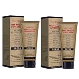 2PCS Organic Grass-Fed Beef Tallow Sunscreen, SPF50 Face & Body Sunscreen Waterproof and Sweat-proof Non-Greasy Formula for Face and Body