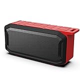 ROUZIHU Outdoor-Lautsprecher, tragbar, mit FM-Radio, TWS-Stereo, Boombox, TF, Bass-Subwoofer für den Außenbereich, 3 Stück