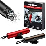 2 Stück Gurtschneider Notfallhammer, Notfallhammer Auto mit Gurtschneider, Auto Sicherheitshammer, Kompakter Tragbarer Nothammer Auto, Notfallhammer fürs Auto und Bus