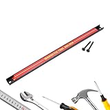 Magnetischer Werkzeug-Organizer – Wand-Werkzeughalter mit großer Kapazität, Metallstange für Werkstatt, Zuhause, platzsparender Organizer für Autoreparaturwerkzeuge