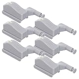 ORFOFE 6 Stück Schrankscharnierleuchte Scharnierleuchten Schrankleuchten Led Küchenunterbauleuchten Led Schranklampen Garderobenleuchte Grey