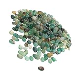 POPETPOP 1 Packung Yuhua-Stein Dekorationen Für Aquarien Kieselsteine ​​für Aquarien Zubehör Für Aquarien Klein Aquarium-felsen Edelstein Stand Tank Luft Teich Panzer Kies Für Aquarien Grün