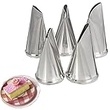 Onlynery Kuchen Dekorieren Werkzeug Set Backset Backzubehör Für Torten Kuchen Deko DIY Handwerk Blume Rose Zuckerglasur Friedliche Düsen Creme Petal Pastry Kuchen Dekorieren Tipps